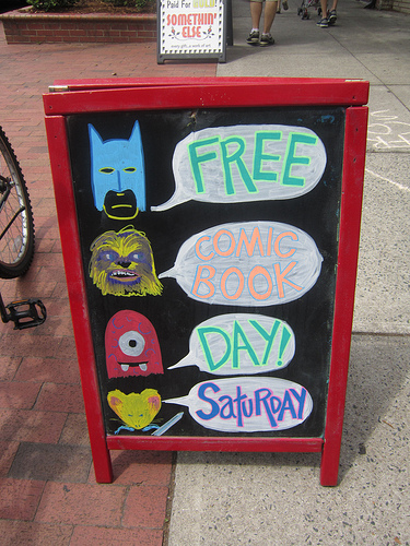 Free Comic Book Day photo by Selena N.B.H. via Flickr