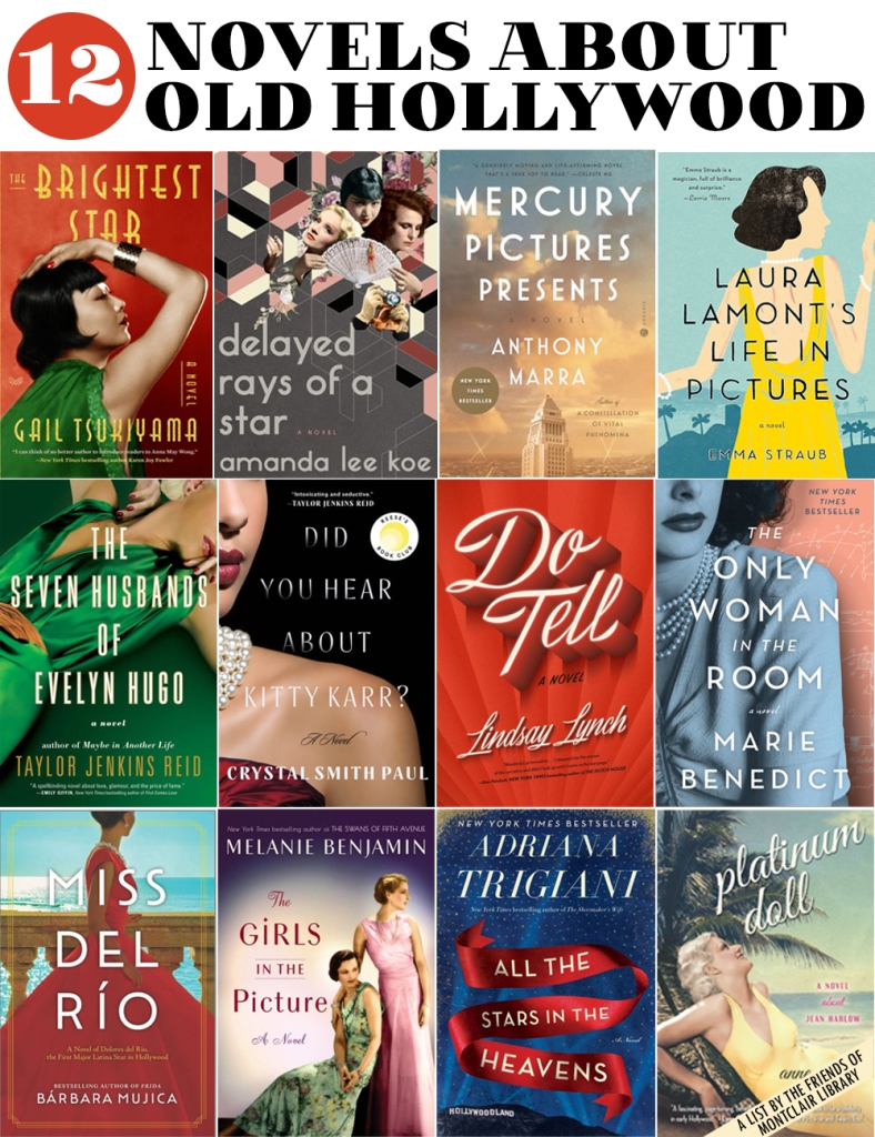 12 novels about Old Hollywood
